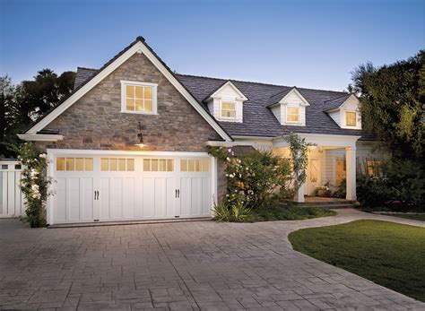 Wood-Look Steel Carriage House Garage Doors - COACHMAN® Collection