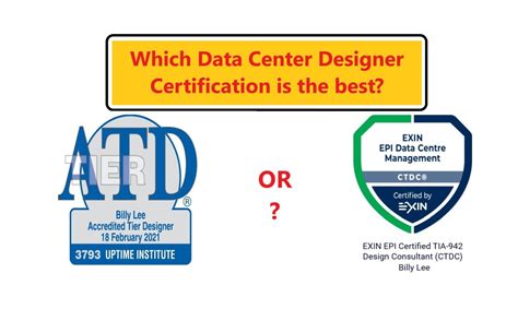 Which data center designer certification course is the best?