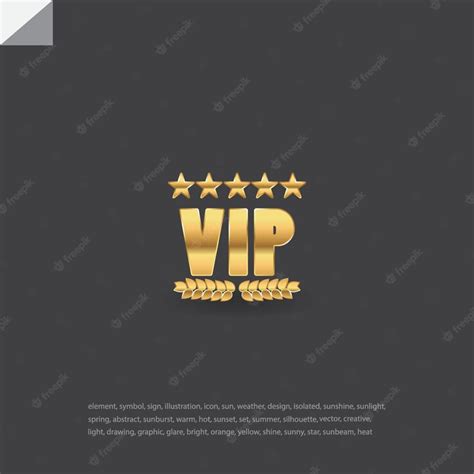 Premium Vector Black Background Of Golden Text Vip