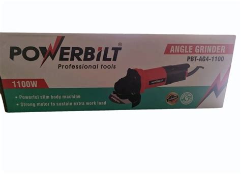 4 Inch Powerbilt PBT AG4 1100 Angle Grinder At Rs 1850 Piece Heavy