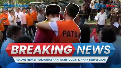 Breaking News Rekonstruksi Kasus Penganiyaan Ken Admiral Oleh Anak