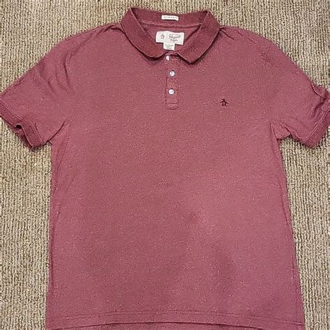 Original Penguin Shirts Mens Original Penguin Heritage Slim Fit Xl