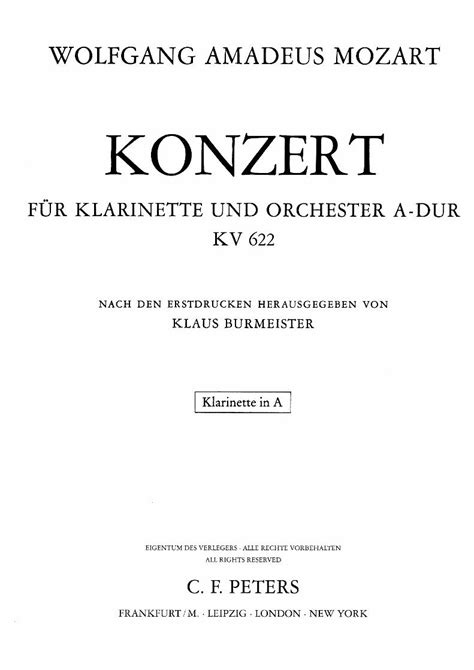 Pdf Mozart Clarinet Concerto Dokumentips