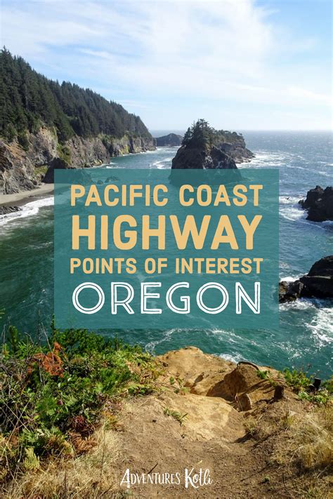 Pacific Coast Highway Points Of Interest Oregon — Adventures Kotli