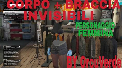 GTA V GLITCH MOSTRUOSO SOLO AVERE CORPO BRACCIA INVISIBILI CON