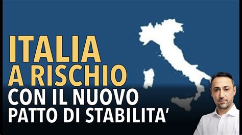 Ex BCE Il nuovo patto di stabilità porterà al commissariamento dei