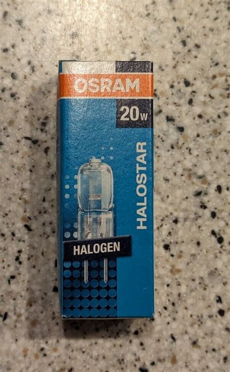 OSRAM 64425 12V 20W G4 2800K Halostar Halogen Lamp Light Bulb EBay