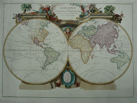 World Continents Francois Santini M Remondini Mappe Catawiki