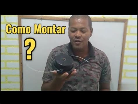 Como montar o Nylon da Roçadeira YouTube