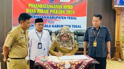 Kpu Dan Bawaslu Kabupaten Tegal Terima Dana Hibah Pilkada Segini