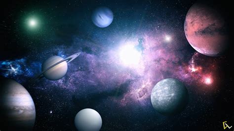 space, Planet, Photoshop, Lights Wallpapers HD / Desktop and Mobile ...