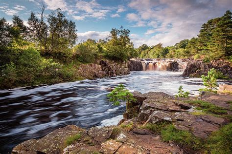 River Tees and Low Force Waterfall Photograph by David Head | Pixels