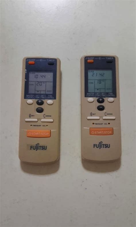 Fujitsu Aircon Remote Control Ar Db Tv Home Appliances Air