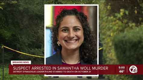 Police arrest suspect in murder of Detroit synagogue leader Samantha Woll