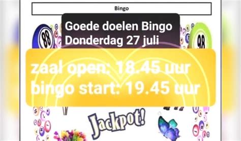 Wijkvereniging De Noorderhoek Organiseert Goede Doelen Bingo Groot Sneek