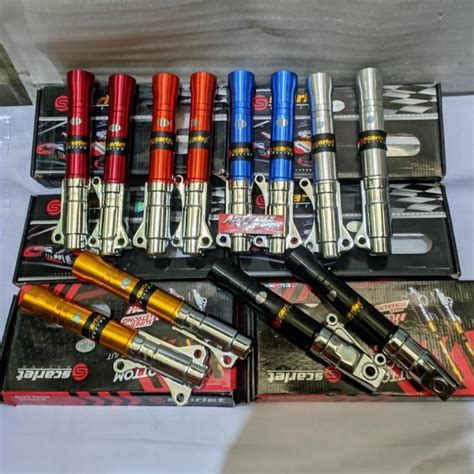 Jual Bottom Shock Tabung Shock Depan Croome Scarlet F Zr Mio Suol Beat