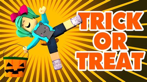 Roblox Meep City Halloween Update Trick Or Treating Youtube