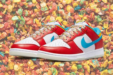 Yabba Dabba Dunk Fruity Pebbles Lebron James And Nike Supply A Sweet Dunk Low Sneaker Freaker