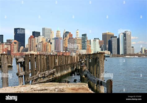 The Lower Manhattan Skyline Stock Photo - Alamy