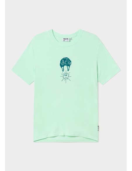 Camiseta Plastic Aqua Vazva