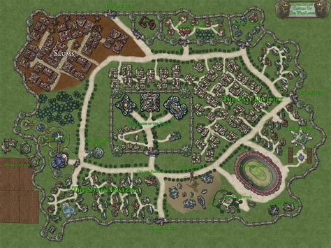 Typical Medieval Village Layout