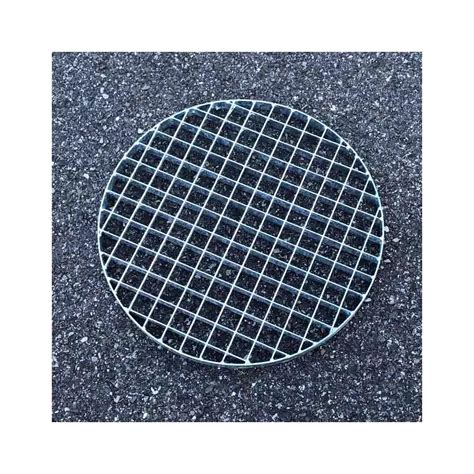 Caillebotis rond grille sur mesure en acier galvanisé