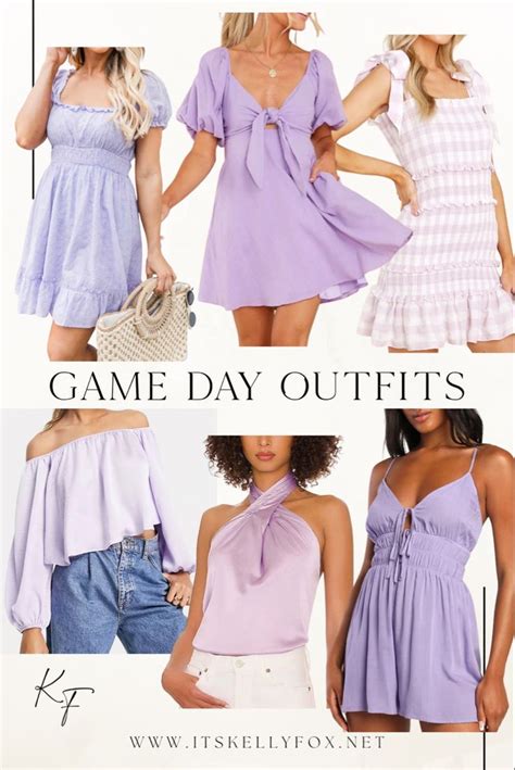 More Adventurous Lavender Keyhole Curated On Ltk Gameday Outfit