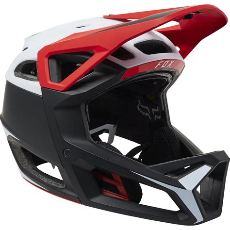 Fox Enduro Mtb Helm Proframe Rs Sumyt Schwarz Rot Maciag Offroad