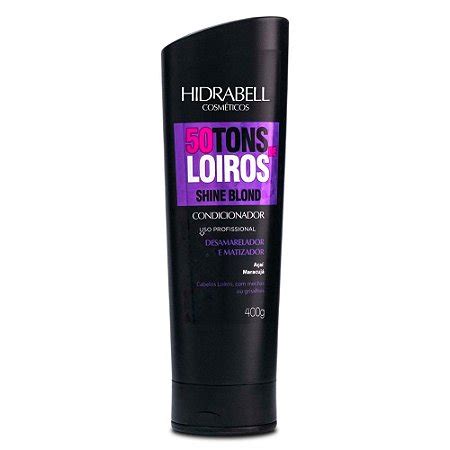 Condicionador 50 Tons de Loiro 400g Hidrabell Hidrabell Cosméticos