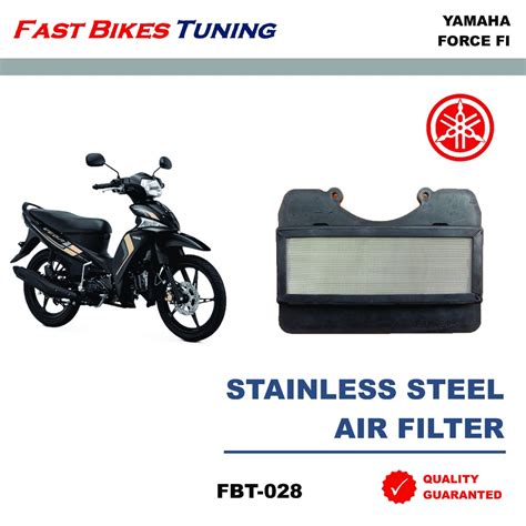 Jual FILTER UDARA YAMAHA FORCE FI FILTER UDARA STAINLESS SARINGAN