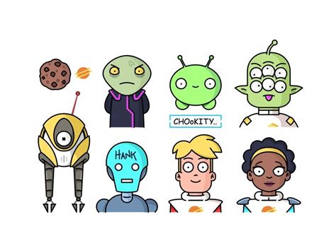 Final Space Characters Cartoon Style Drawing, Cartoon Drawings, Drawing Style, Space Character ...