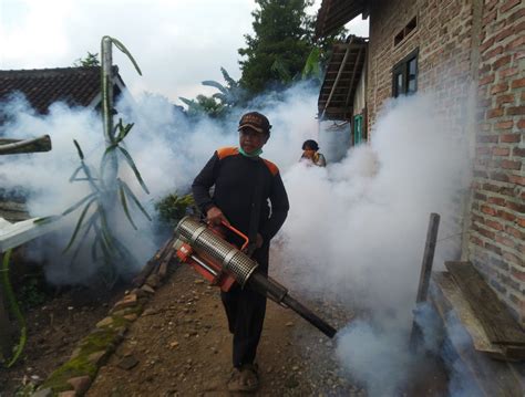 Cegah Penyebaran DBD Pemdes Sukadadi Lakukan Fogging MEDIA RAKATA