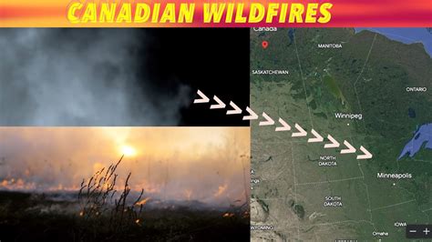 Canadian Wildfires Air Quality And Minnesota Fire Danger Youtube