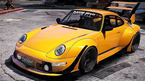 Porsche 911 993 Rwb Gta 5 Youtube