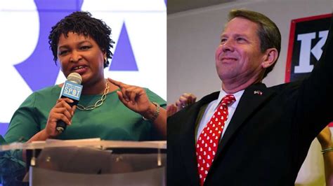 Georgia Stacey Abrams Outpaces Gov Brian Kemp In Fundraising