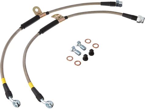 Stoptech Silverado 1500 Stainless Steel Braided Brake Line Kit Front