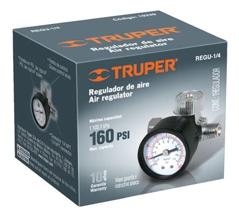 Regulador Aire 1 4 Npt Truper 19239 Mercado Libre