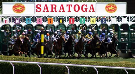 Saratoga Springs Race Track, Saratoga Springs Ny, Saratoga Horse Racing ...