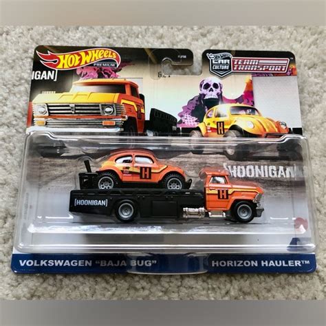 Mattel Toys Hot Wheels Team Transport Volkswagen Baja Bug Hoonigan