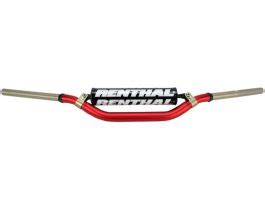 Guidon Renthal TwinWall 997 Rouge