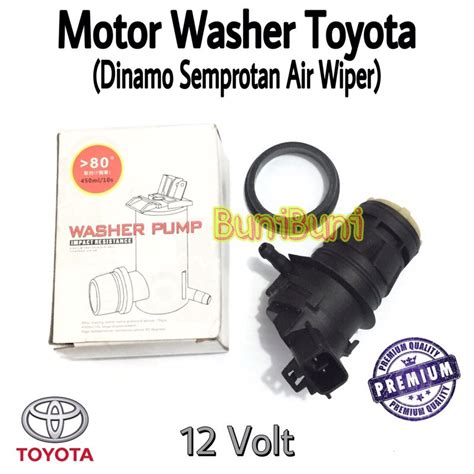 Motor Dynamo Washer Water Spray Wiper Front Rear Toyota Avanza Innova