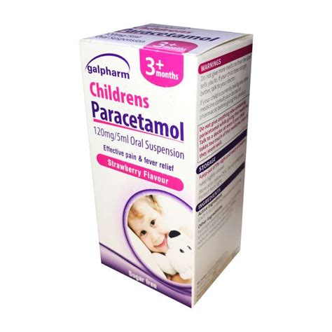 Wholesale Galpharm Childrens Paracetamol Suspension 100ml Homeware