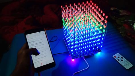 3d led cube instructions