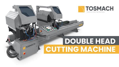 Double Head Aluminium Cutting Machine Tosmach G Youtube