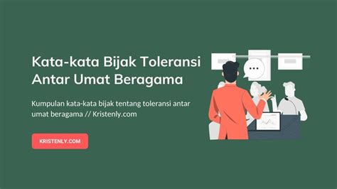 Kata Kata Bijak Toleransi Antar Umat Beragama Terbaik Kata