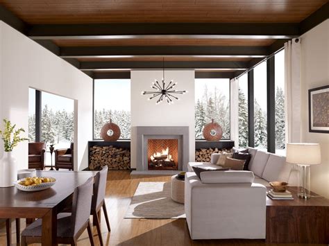 The Dylan Fireplace Surrounds Transitional Living Rooms