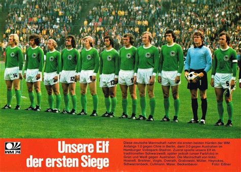 West Germany Germany Team World Cup Germany