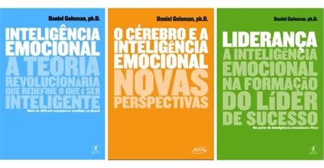 Kit De Livros Intelig Ncia Emocional O C Rebro E A Intelig Ncia