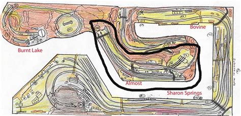 HO scale roads - Model railroad layouts plansModel railroad layouts plans