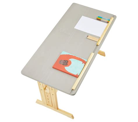 Bureau Enfant Olivia R Glable En Hauteur Et Plateau Inclinable Pin